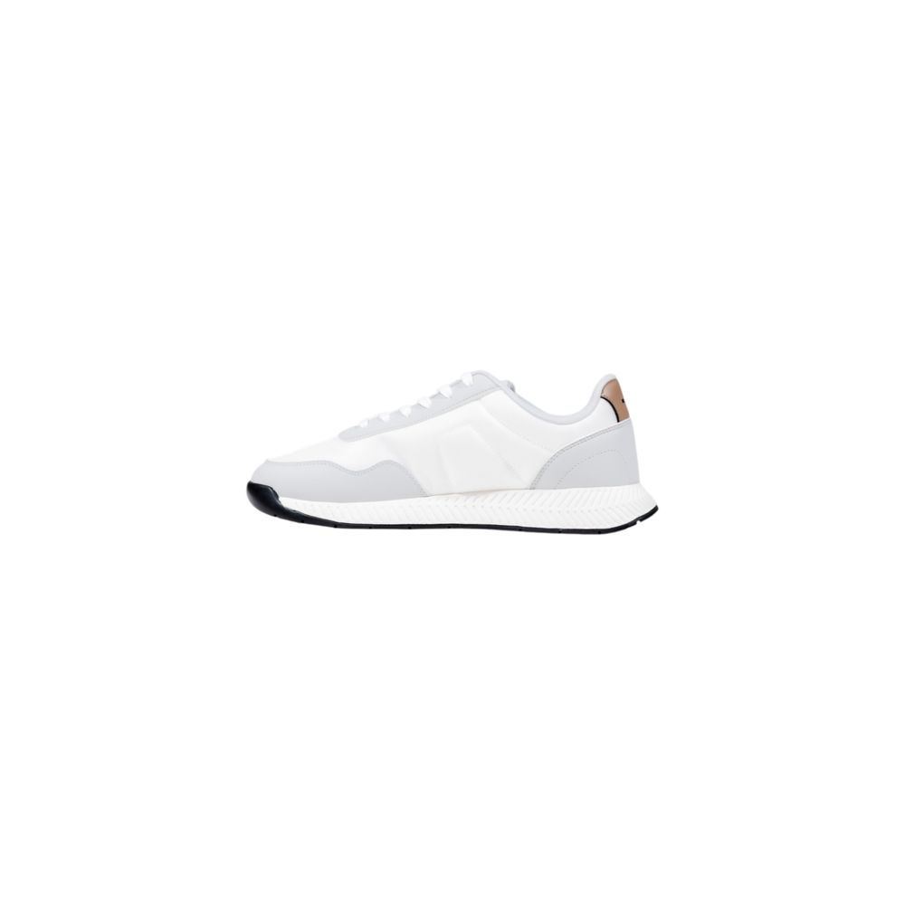 Hugo Boss White Polyester Athletic Sneakers - ClickThatClicks 