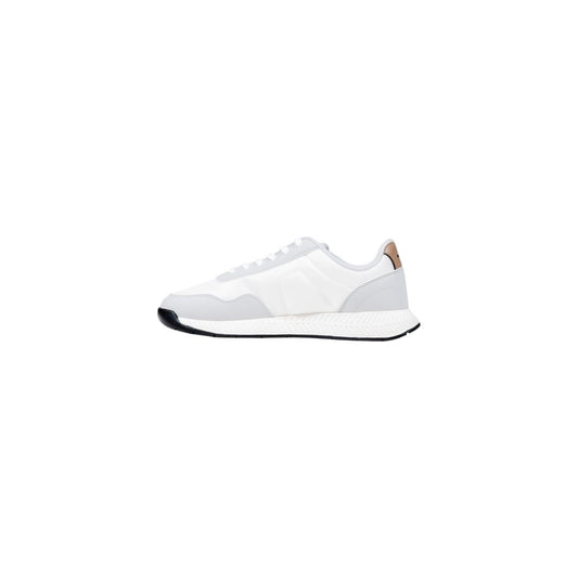 Hugo Boss White Polyester Athletic Sneakers - ClickThatClicks 