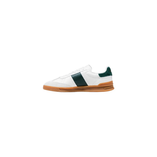 Ralph Lauren Bicolor Leather Low Top Sneakers - ClickThatClicks 