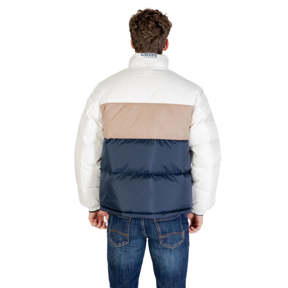 Tommy Hilfiger Jeans Cream Recycled Polyester Bomber - ClickThatClicks 