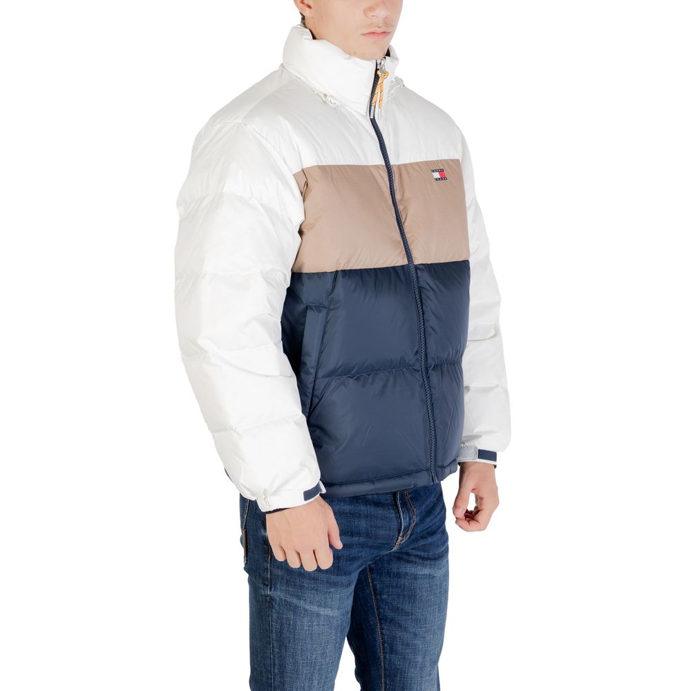 Tommy Hilfiger Jeans Cream Recycled Polyester Bomber - ClickThatClicks 