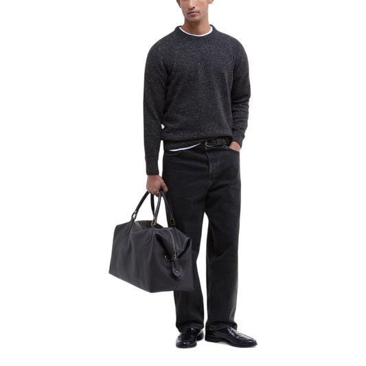 Barbour Black Wool Sweatshirt - ClickThatClicks 