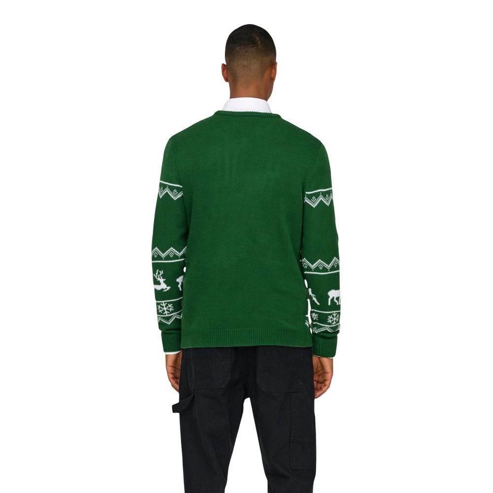 Only & Sons Bicolor Marabou Sweatshirt - ClickThatClicks 