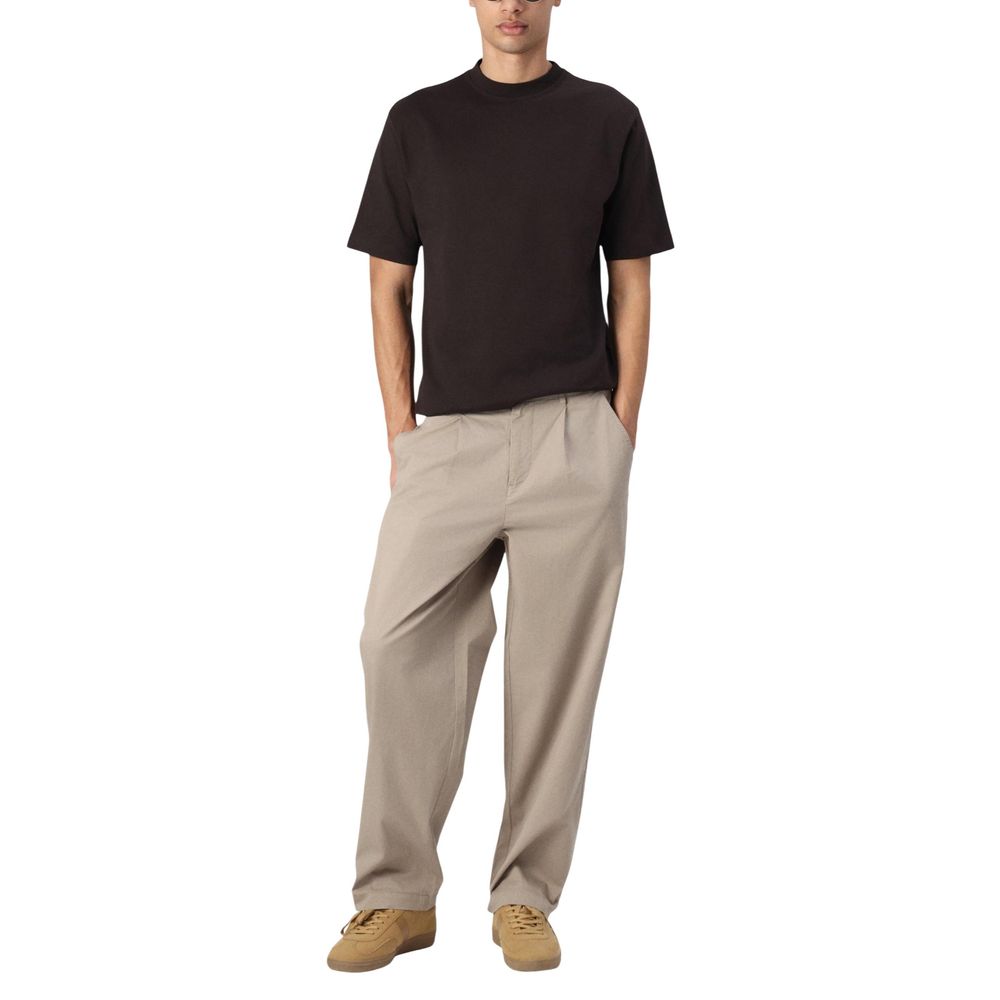 Only & Sons Beige Cotton Casual Pants - ClickThatClicks 