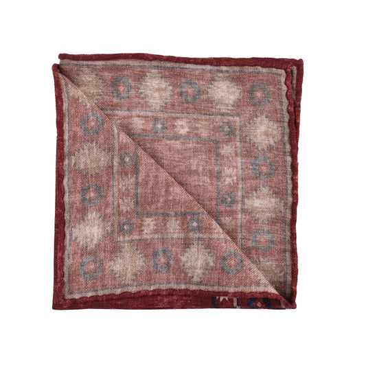 Brunello Cucinelli Bicolor Wool Pocket Square