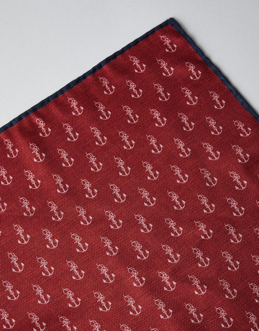 Brunello Cucinelli Bicolor Silk Pocket Square