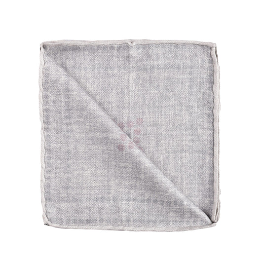 Brunello Cucinelli Bicolor Silk Pocket Square