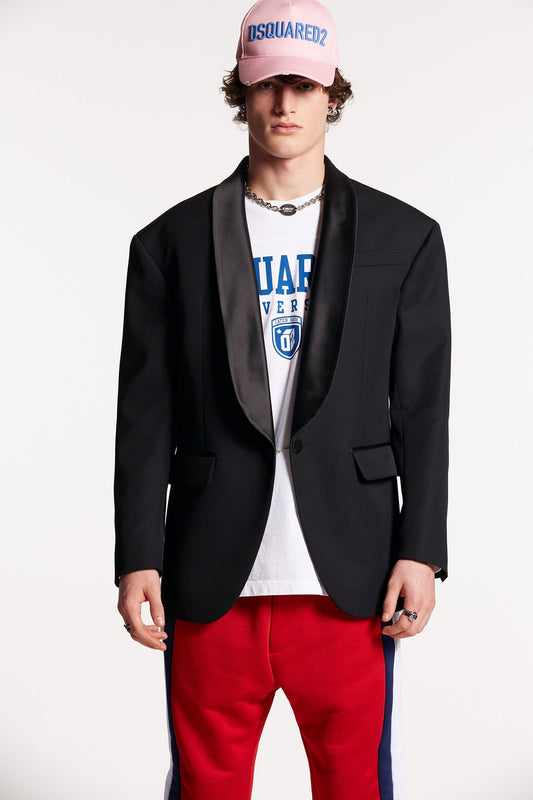 Dsquared² Black Fibres Blazer