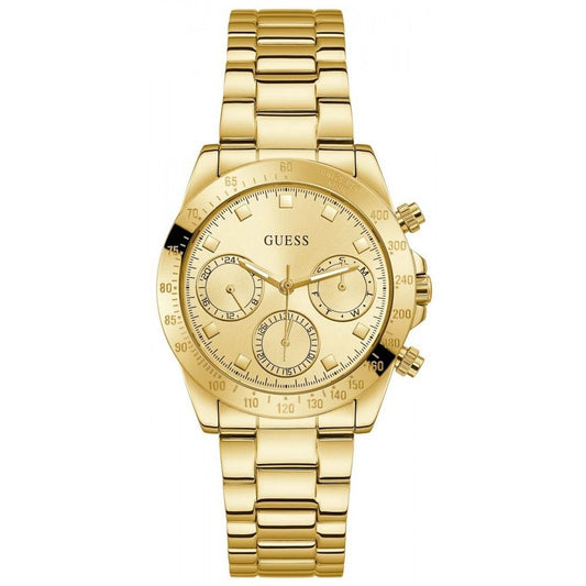 Guess Gold Stainless Steel Dress Watch - ClickThatClicks 