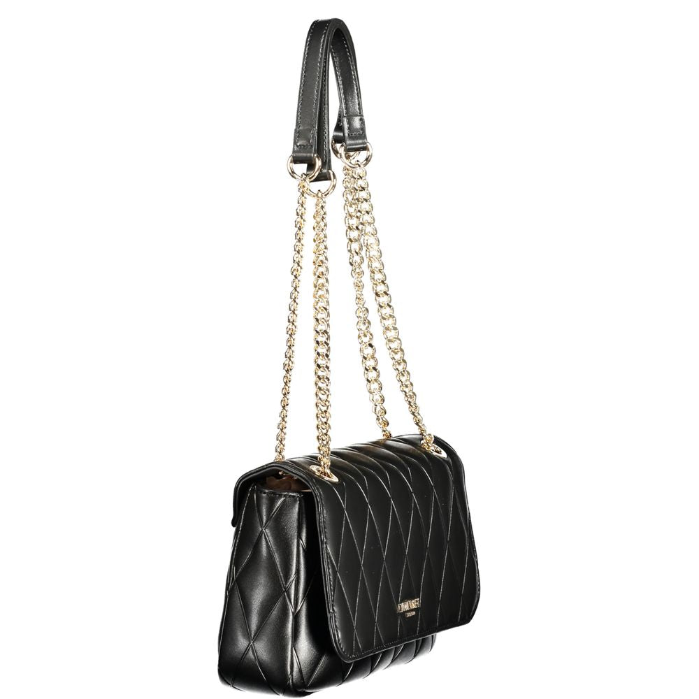 Twinset Black Polyurethane Women Handbag - ClickThatClicks 