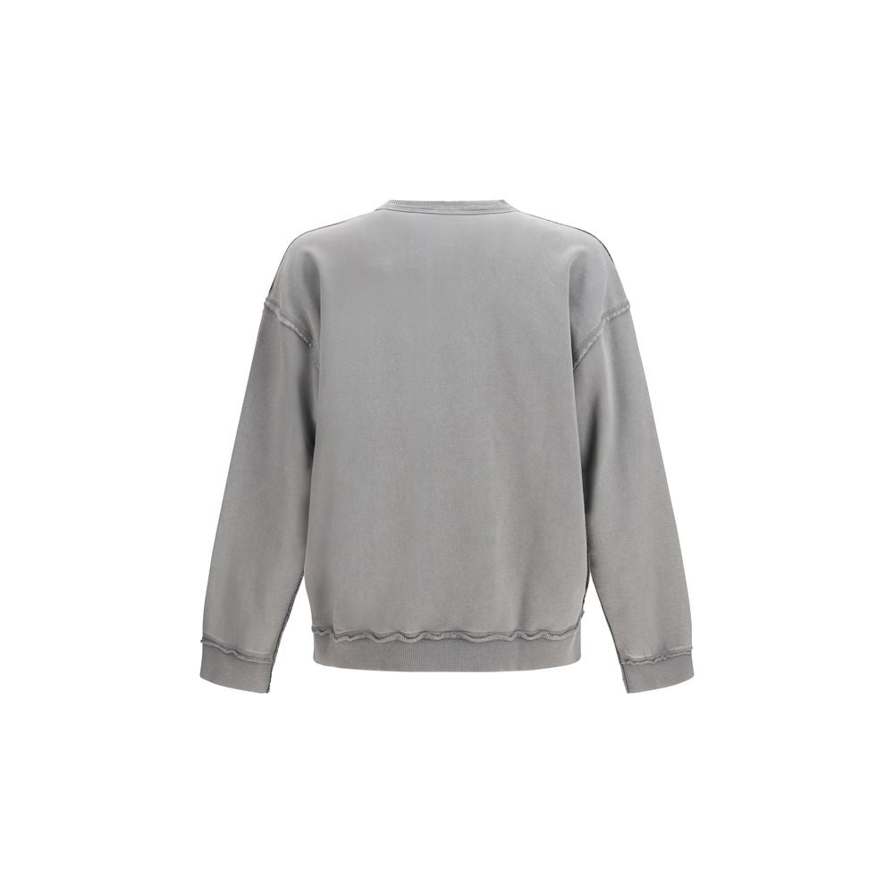 Diesel Gray Cotton Sweatshirt - ClickThatClicks 