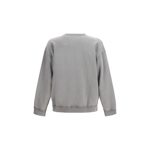 Diesel Gray Cotton Sweatshirt - ClickThatClicks 