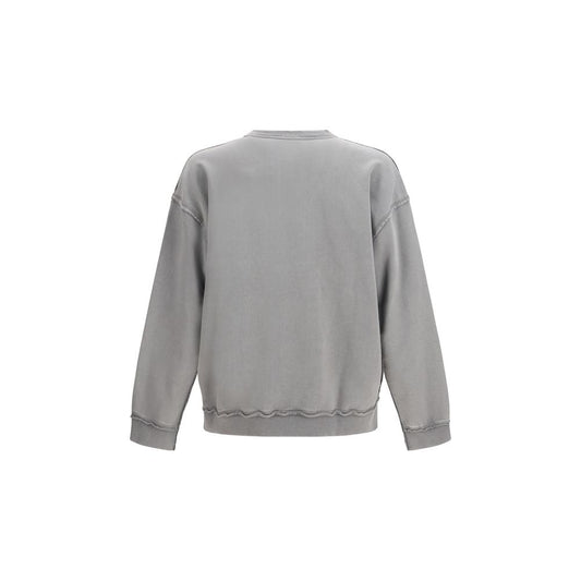 Diesel Gray Cotton Sweatshirt - ClickThatClicks 