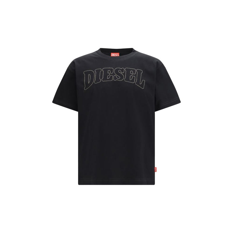 Diesel Black Cotton T-Shirt - ClickThatClicks 