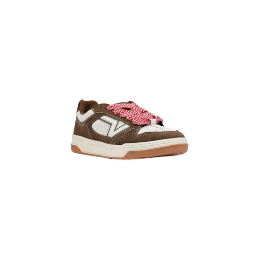 Vans Brown Leather Low Top Sneakers - ClickThatClicks 