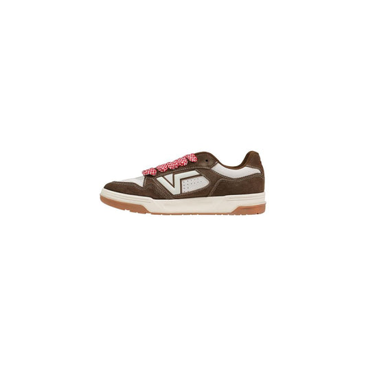 Vans Brown Leather Low Top Sneakers - ClickThatClicks 