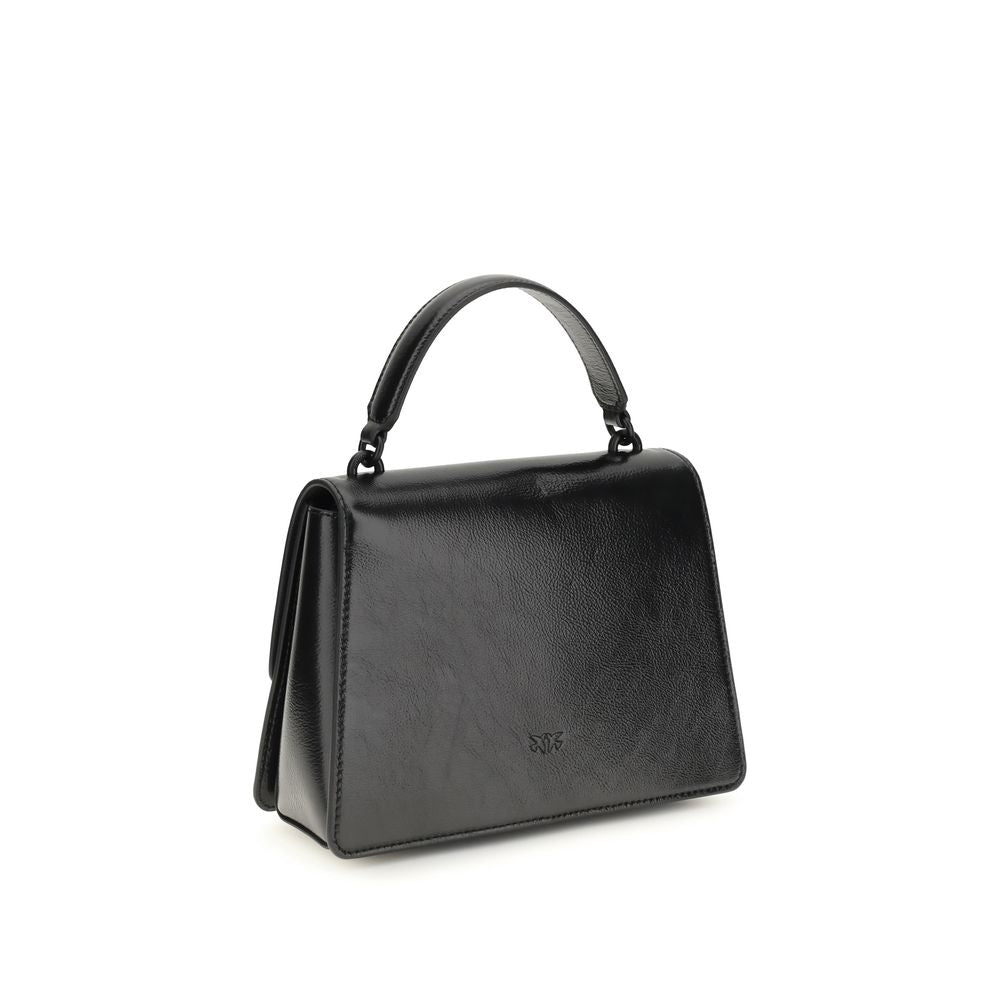 PINKO Black Lamb Ovis Aries Aries Handbag - ClickThatClicks 