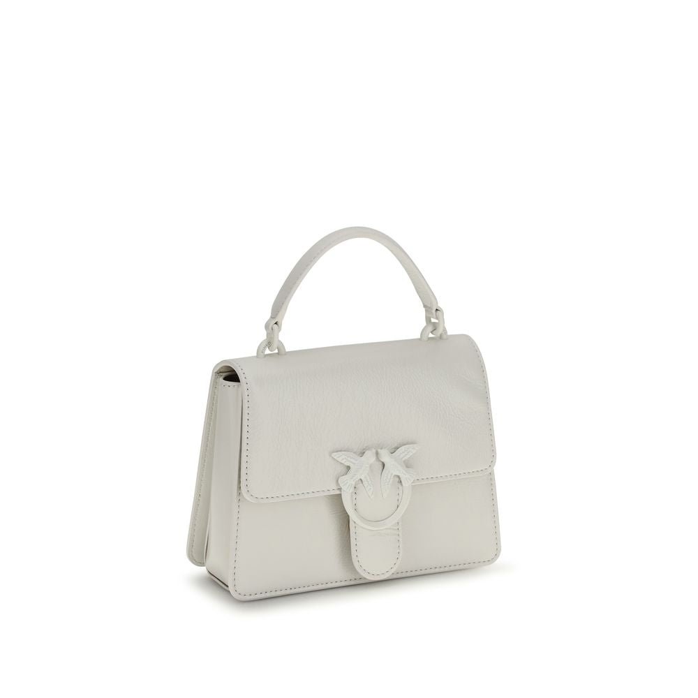 PINKO White Goatskin Handbag - ClickThatClicks 