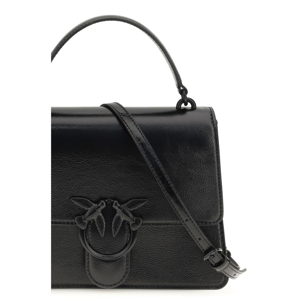 PINKO Black Lamb Ovis Aries Aries Handbag - ClickThatClicks 