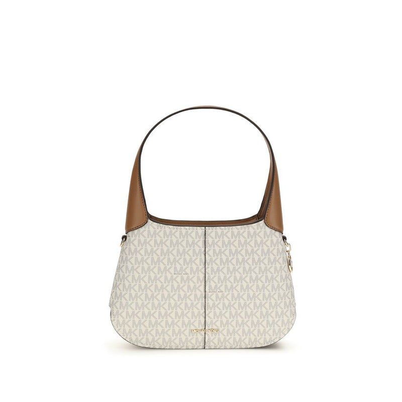 Michael Kors Beige Cotton Shoulder Bag - ClickThatClicks 