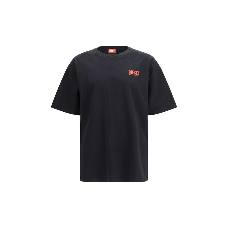 Diesel Black Cotton T-Shirt - ClickThatClicks 