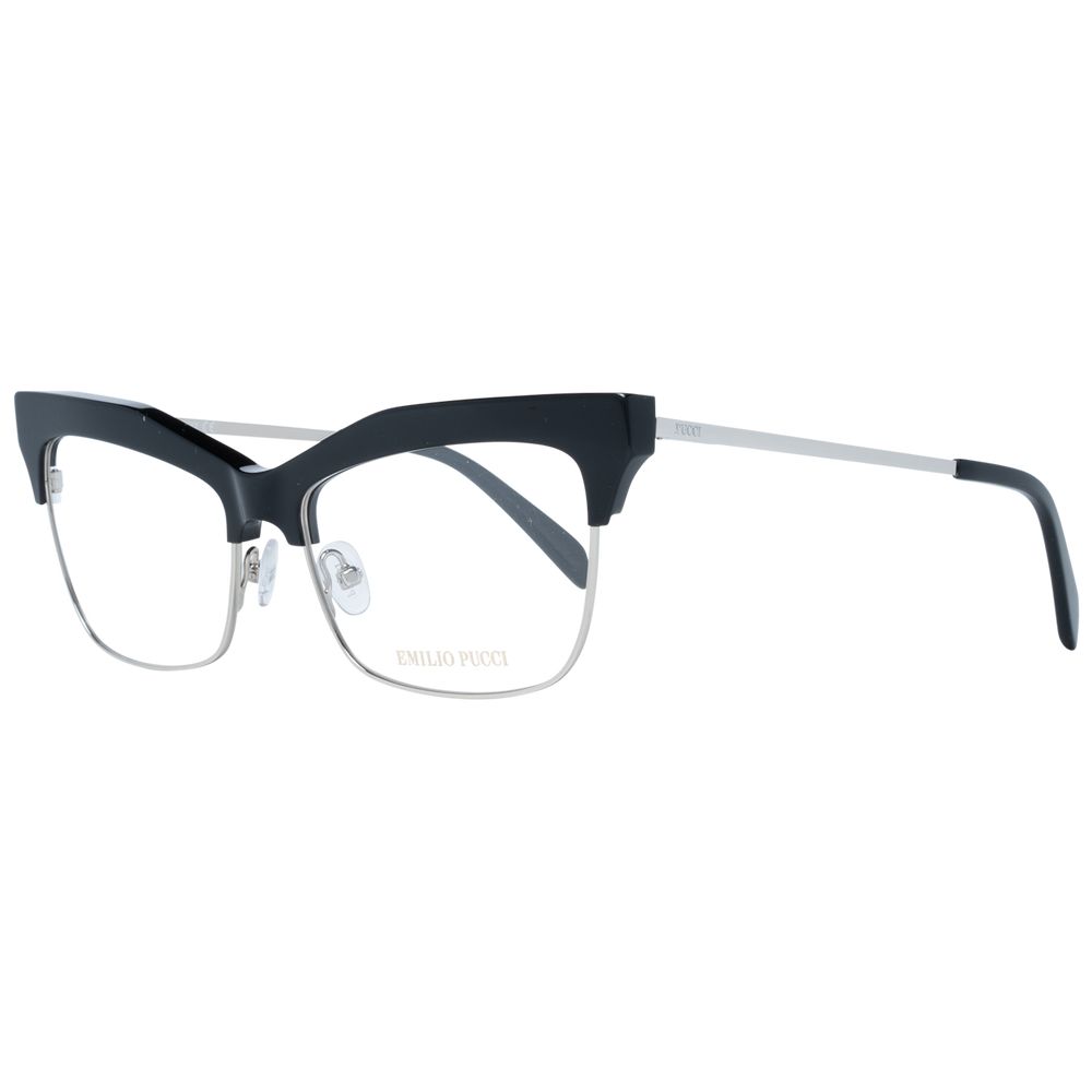 Emilio Pucci Black Metal & Plastic Glasses (Frames) - ClickThatClicks 