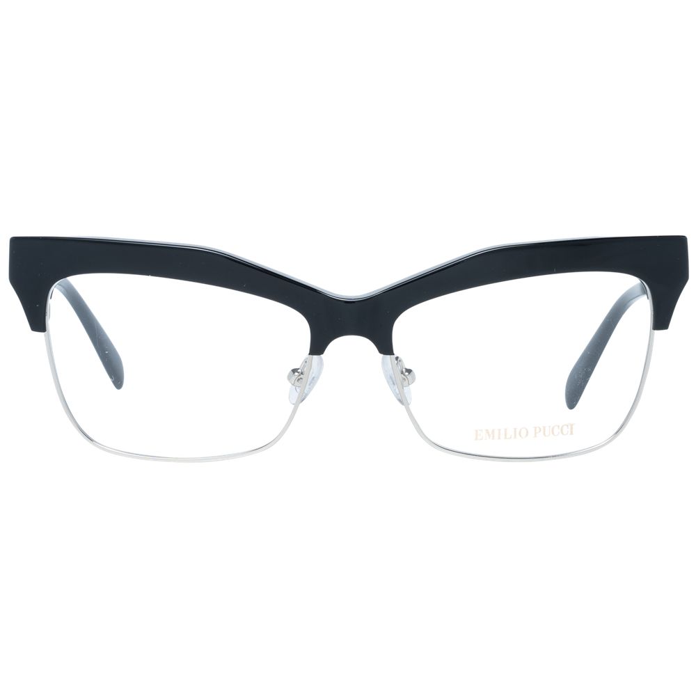 Emilio Pucci Black Metal & Plastic Glasses (Frames) - ClickThatClicks 