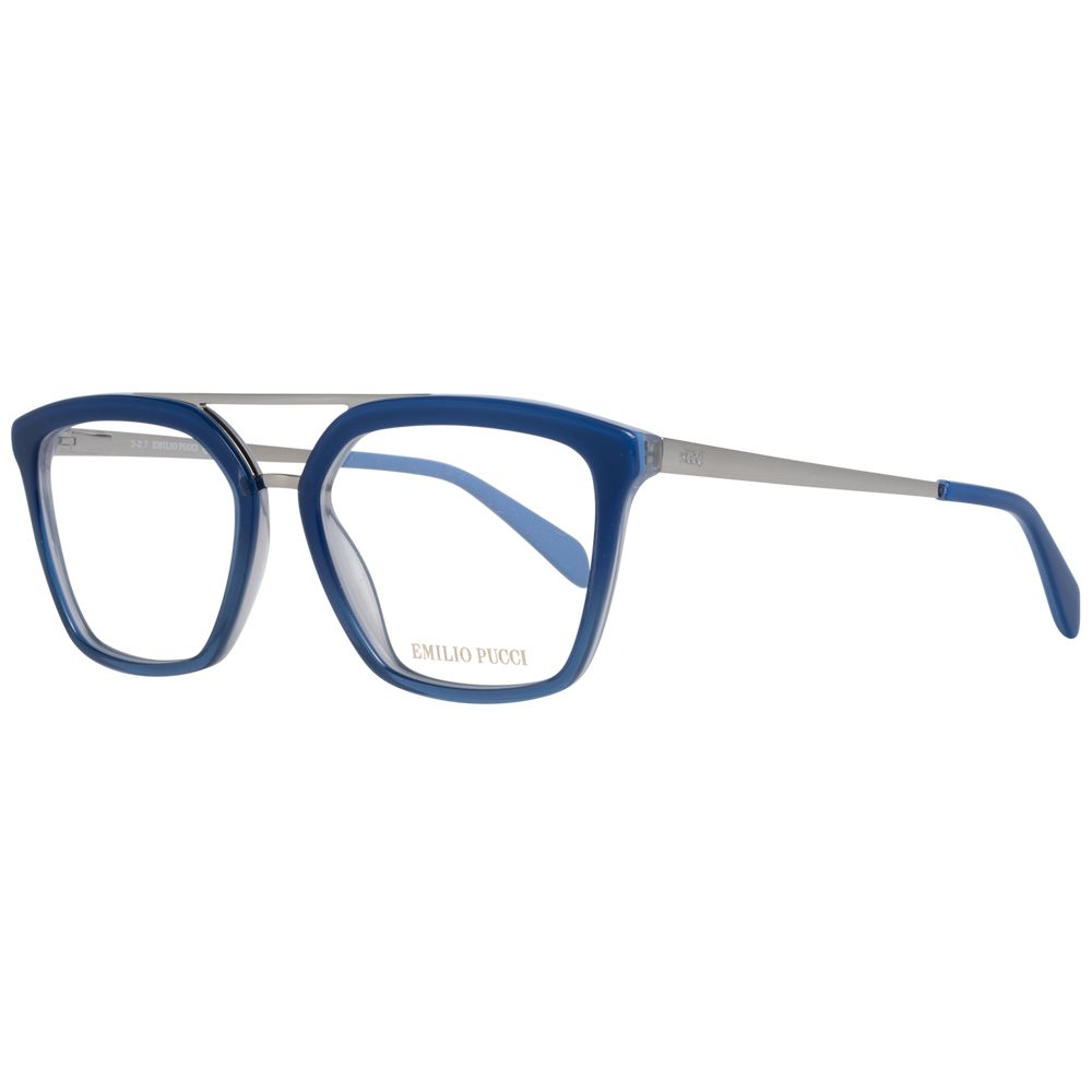 Emilio Pucci Blue Metal & Plastic Glasses (Frames) - ClickThatClicks 