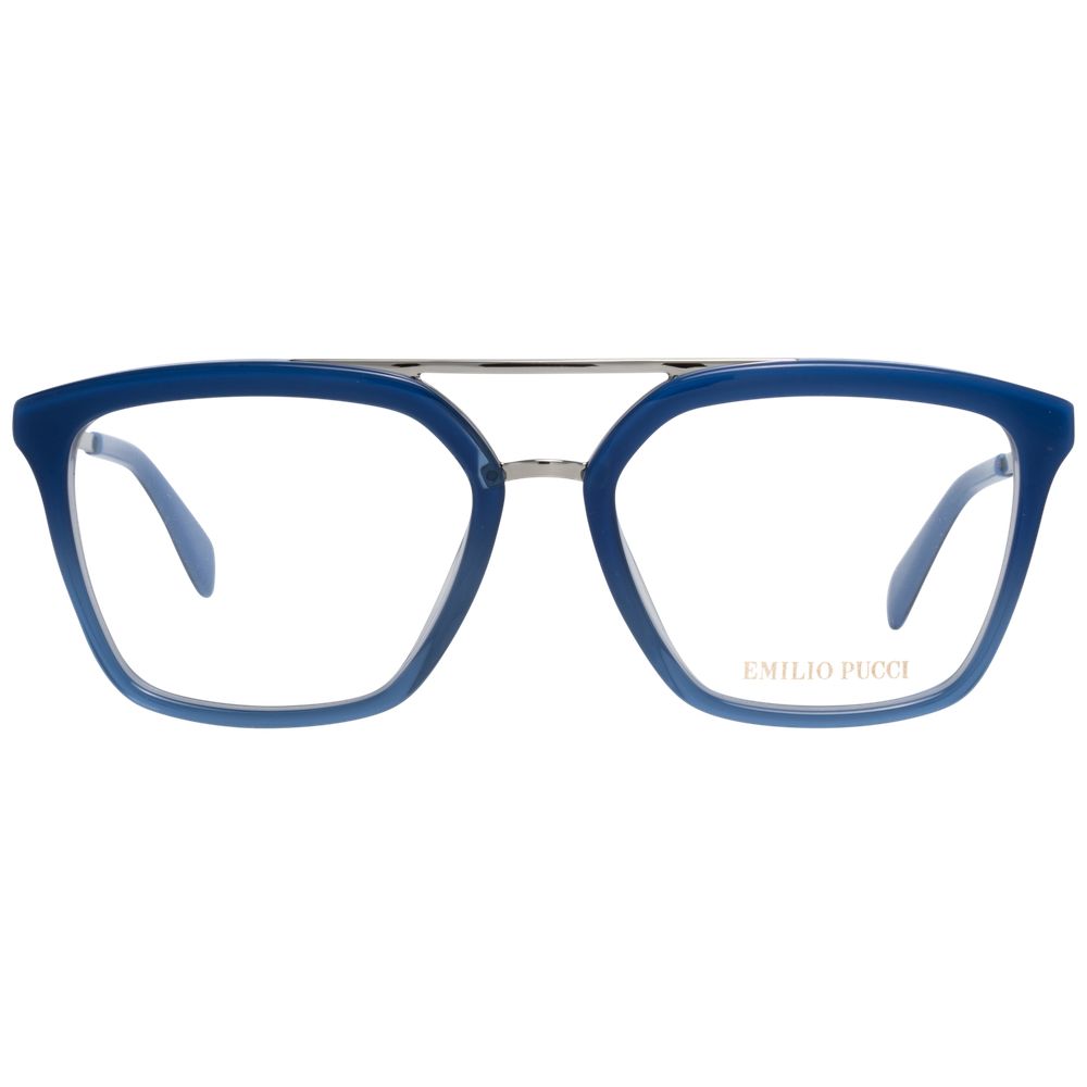 Emilio Pucci Blue Metal & Plastic Glasses (Frames) - ClickThatClicks 