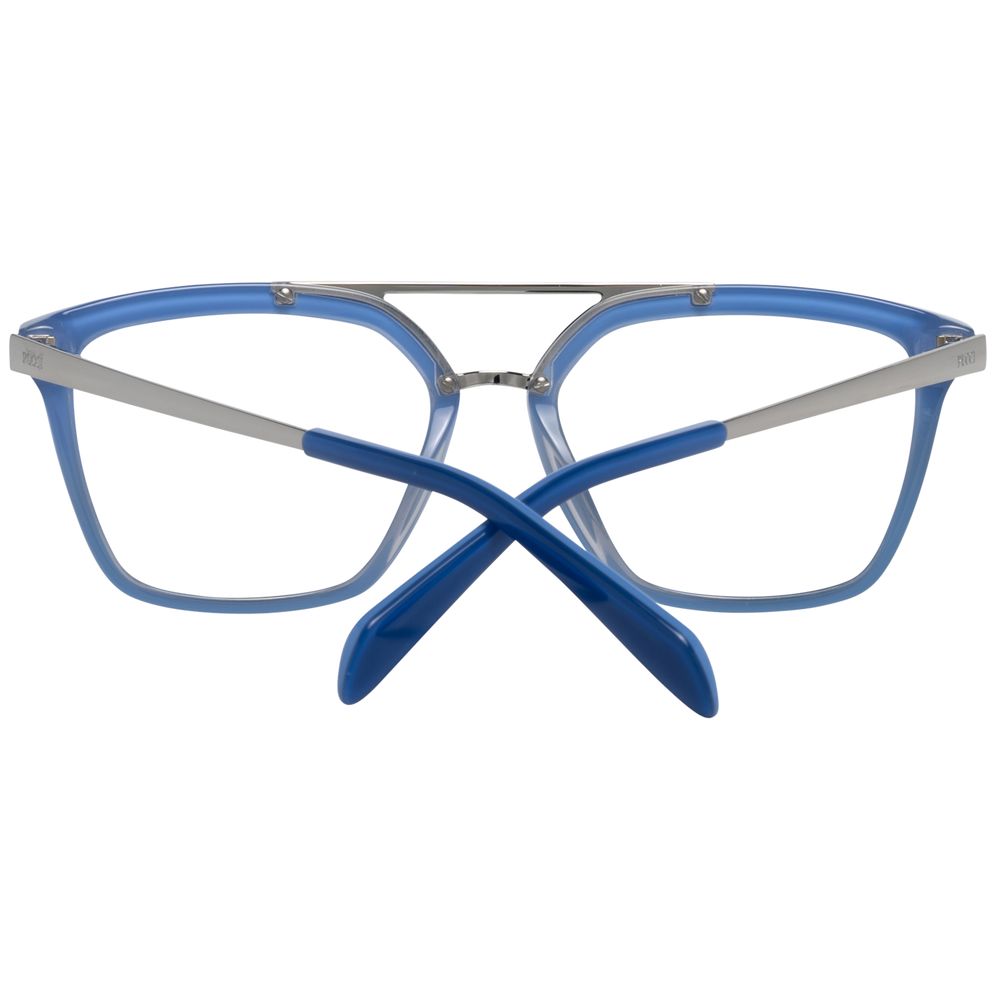 Emilio Pucci Blue Metal & Plastic Glasses (Frames) - ClickThatClicks 