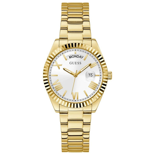 Guess Gold Stainless Steel Dress Watch - ClickThatClicks 