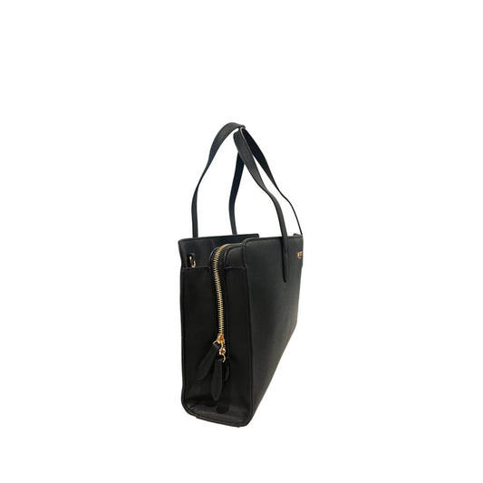 Twinset Black PU Women Shoulder Bag - ClickThatClicks 