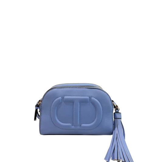 Twinset Blue PU Women Crossbody - ClickThatClicks 