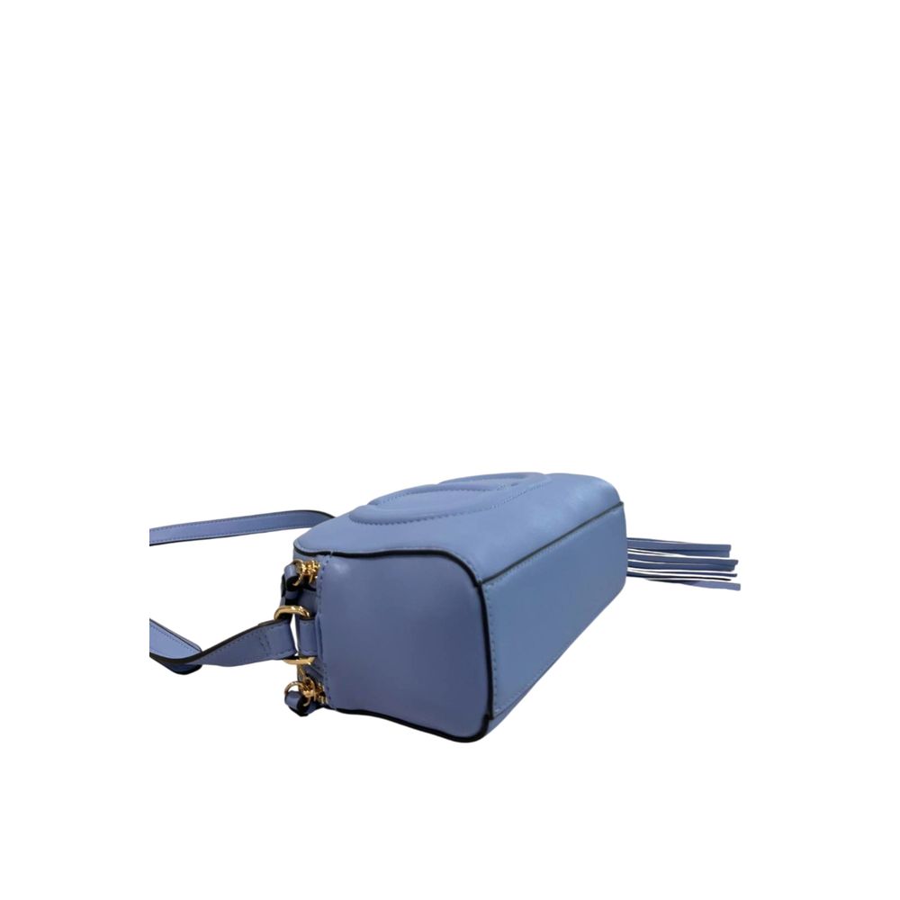 Twinset Blue PU Women Crossbody - ClickThatClicks 