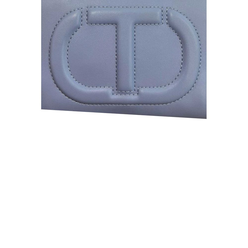 Twinset Blue PU Women Crossbody - ClickThatClicks 