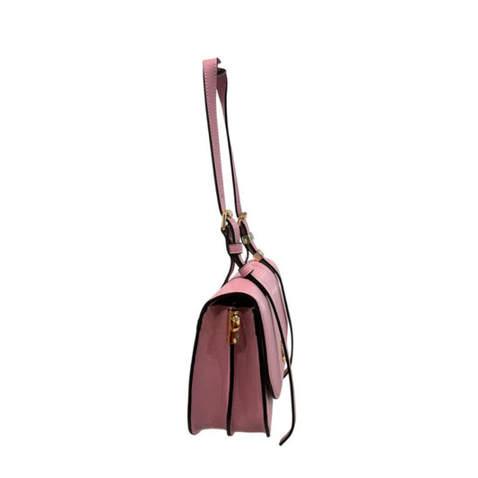 Twinset Pink PU Women Shoulder Bag - ClickThatClicks 