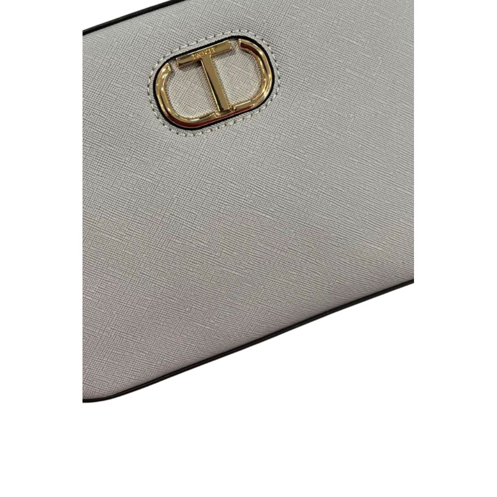 Twinset Blue PU Women Crossbody Bag - ClickThatClicks 