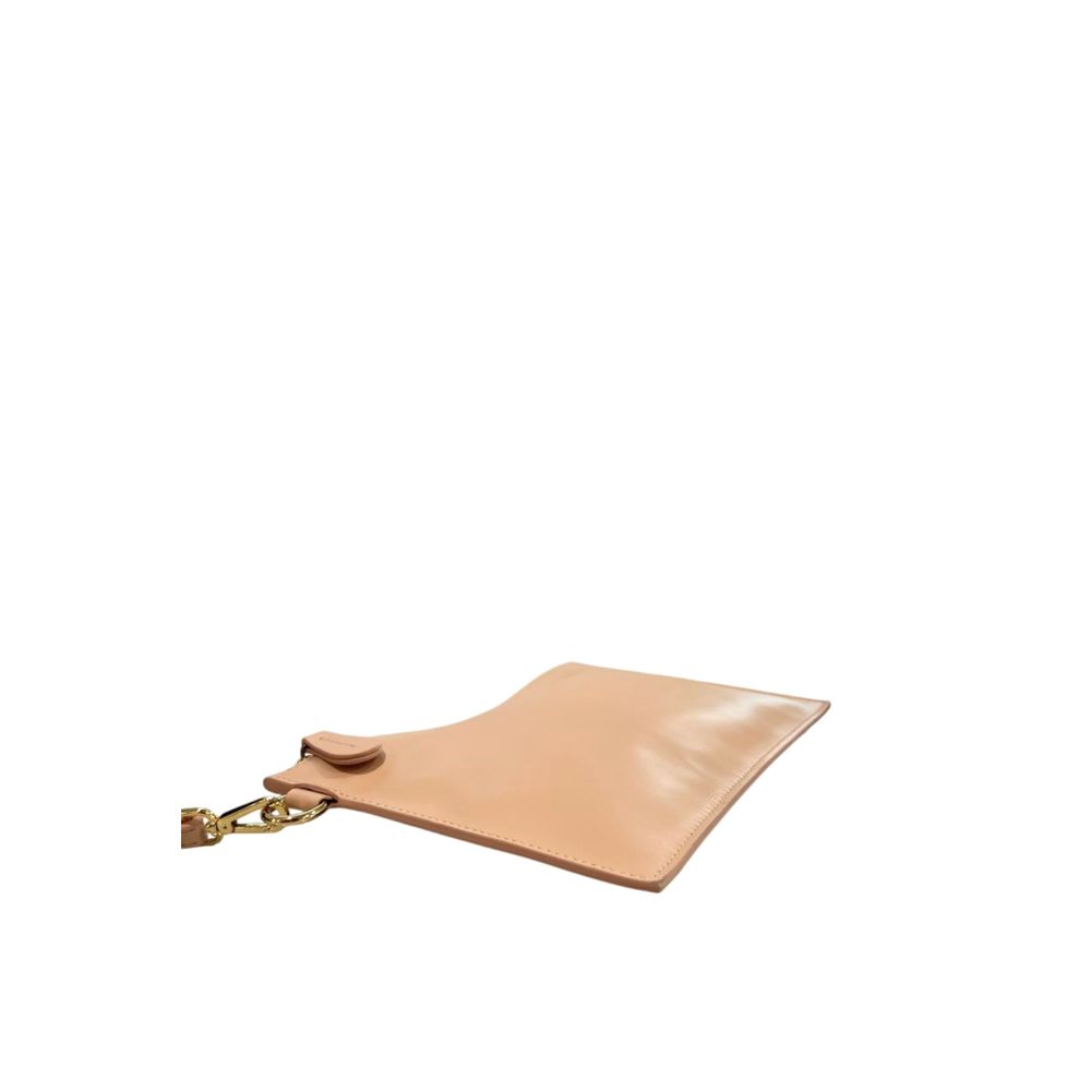 Twinset Pink Polyurethane Women Clutch - ClickThatClicks 