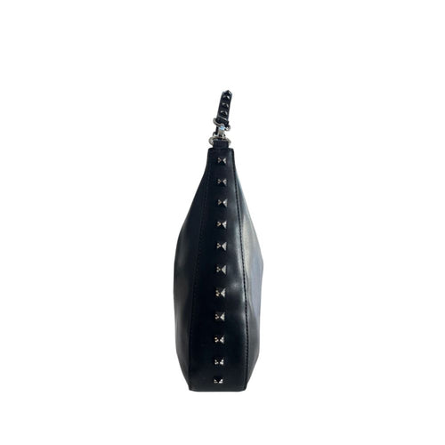 Twinset Black PU Women Shoulder Bag - ClickThatClicks 
