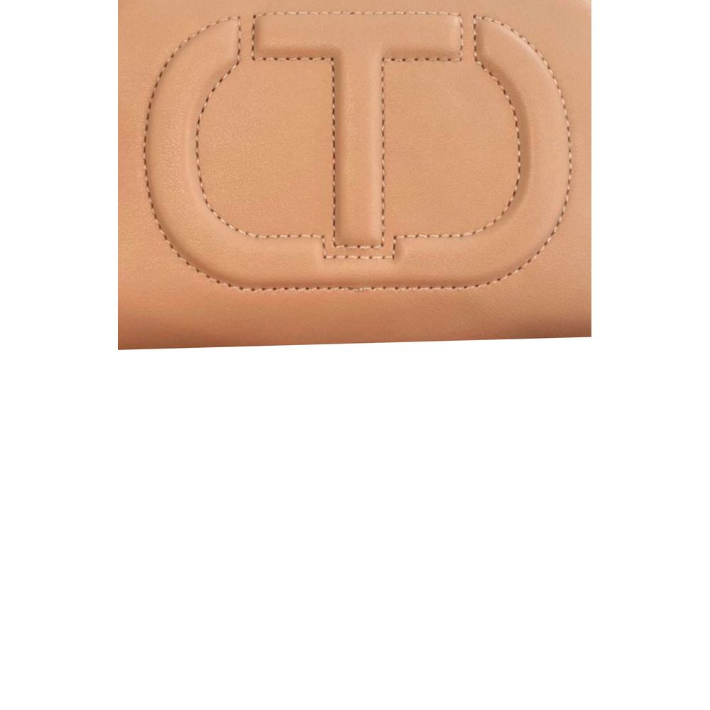 Twinset Pink Faux Leather Women Crossbody - ClickThatClicks 