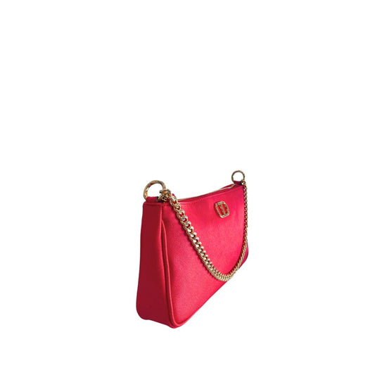 Twinset Red PU Women Crossbody Bag - ClickThatClicks 