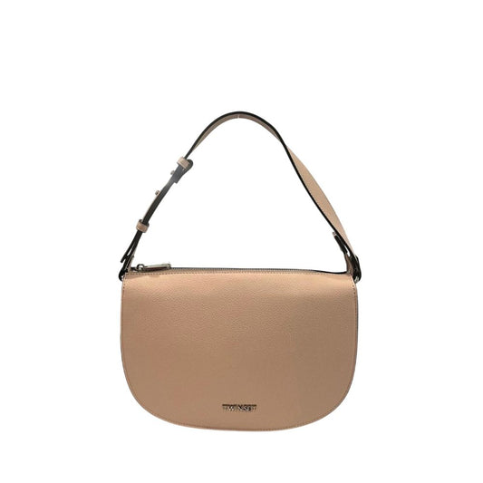 Twinset Pink PU Women Shoulder Bag - ClickThatClicks 