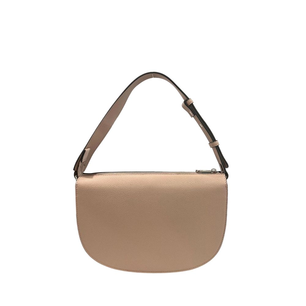 Twinset Pink PU Women Shoulder Bag - ClickThatClicks 