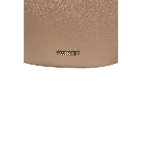 Twinset Pink PU Women Shoulder Bag - ClickThatClicks 