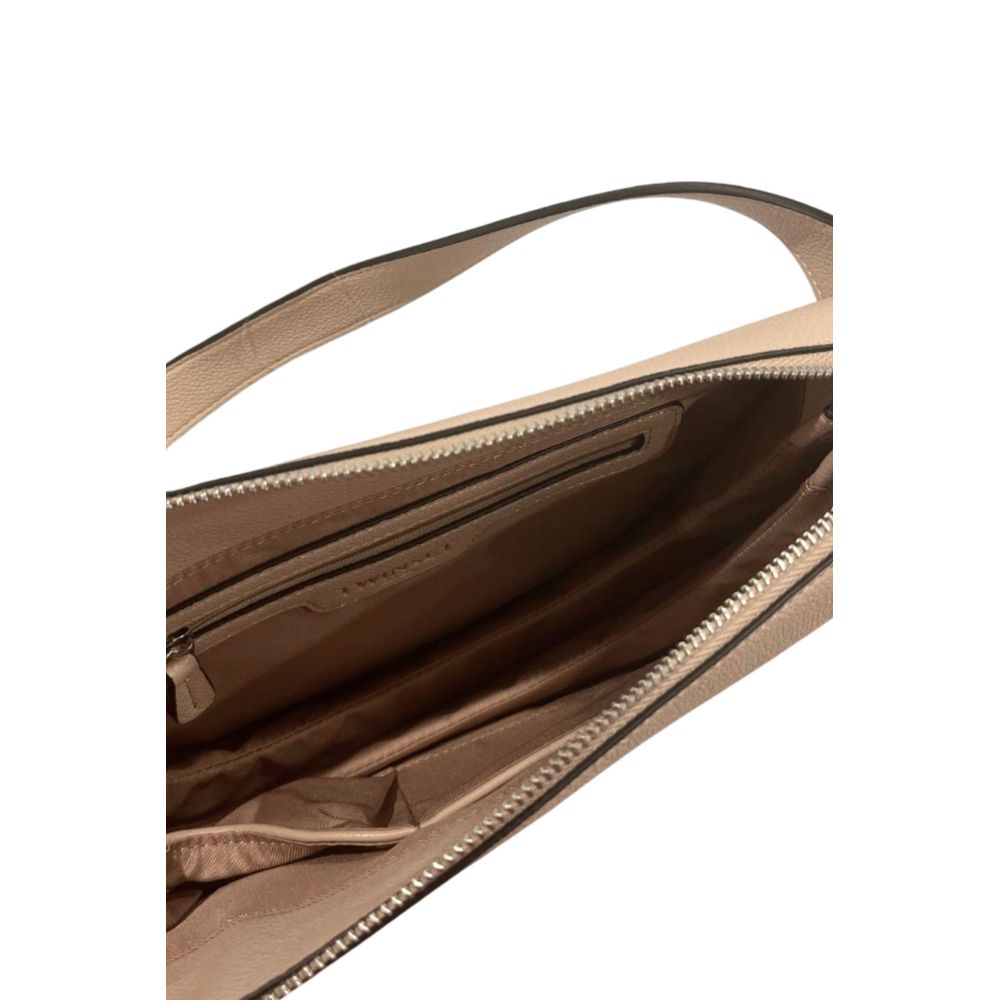 Twinset Pink PU Women Shoulder Bag - ClickThatClicks 