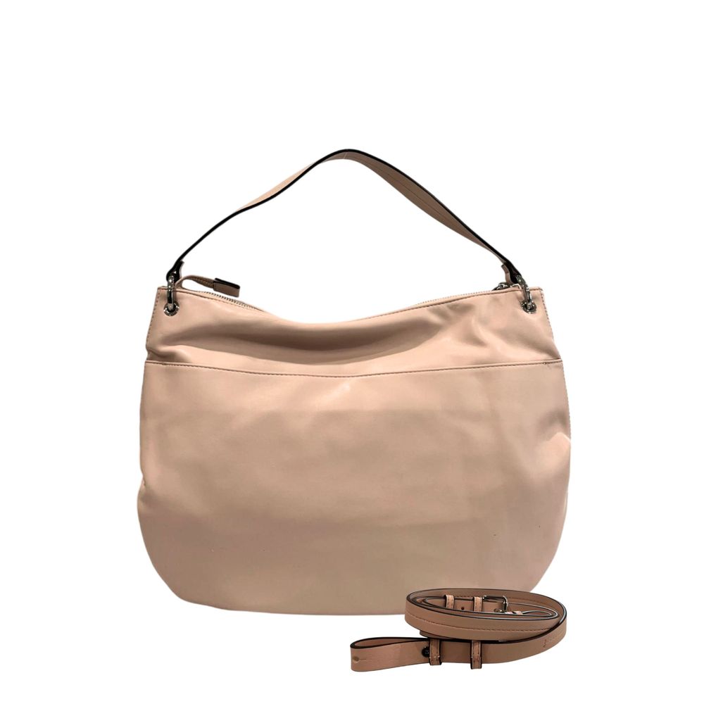 Twinset Pink PU Women Shoulder Bag - ClickThatClicks 