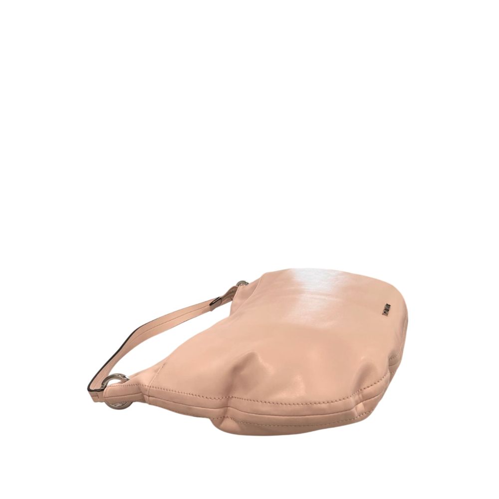 Twinset Pink PU Women Shoulder Bag - ClickThatClicks 