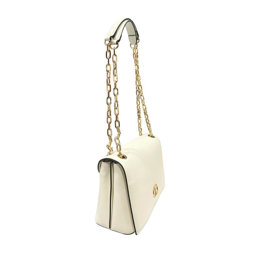 Twinset White PU Women Crossbody - ClickThatClicks 