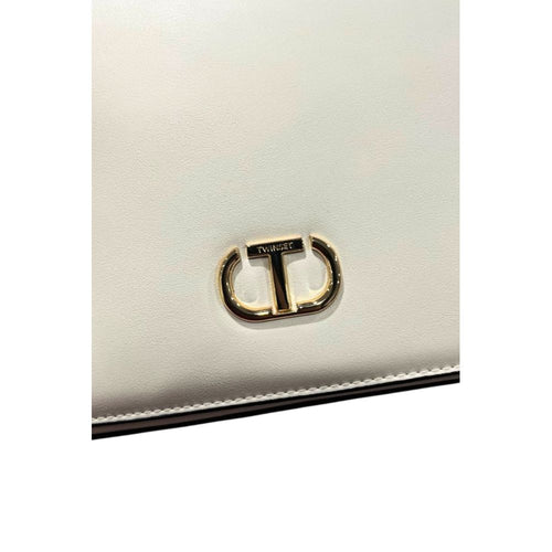 Twinset White PU Women Crossbody - ClickThatClicks 