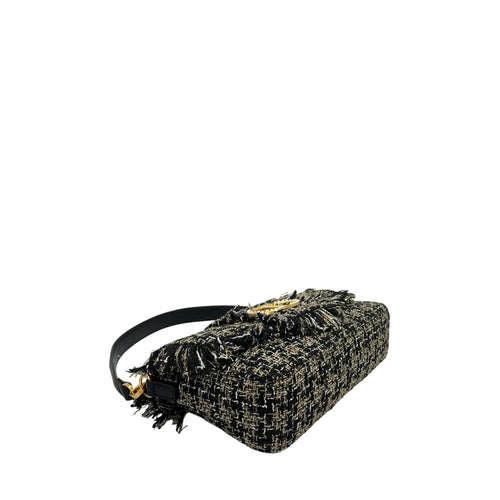 Twinset Black PU Women Shoulder Bag - ClickThatClicks 